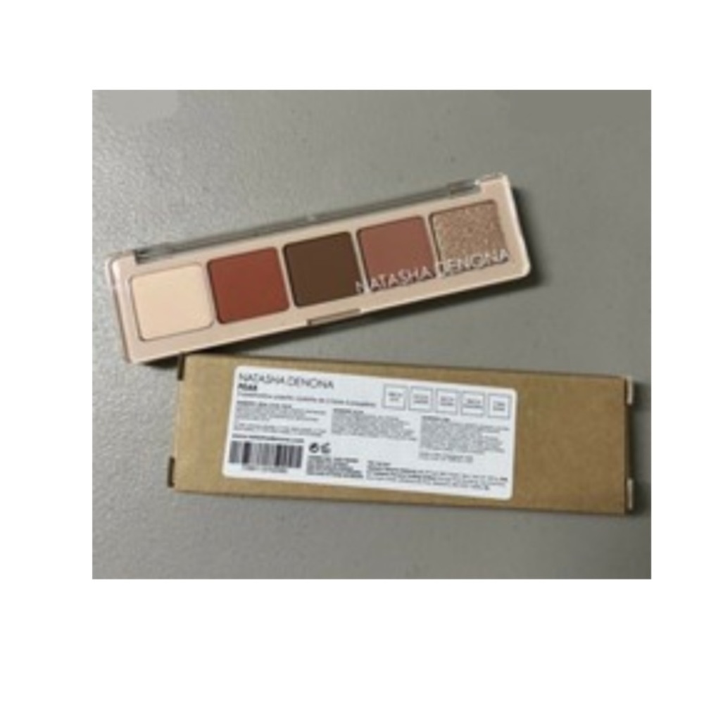 Natasha Denona Peak Eyeshadow Palette in Brown and White Packaging